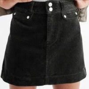 Abercrombie & Fitch Grey Corduroy skirt